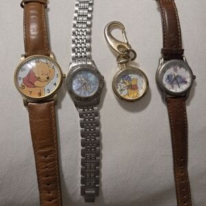 Vintage Collection Of Winnie The Pooh Watches